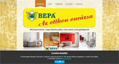 Desktop Screenshot of bepa.hu
